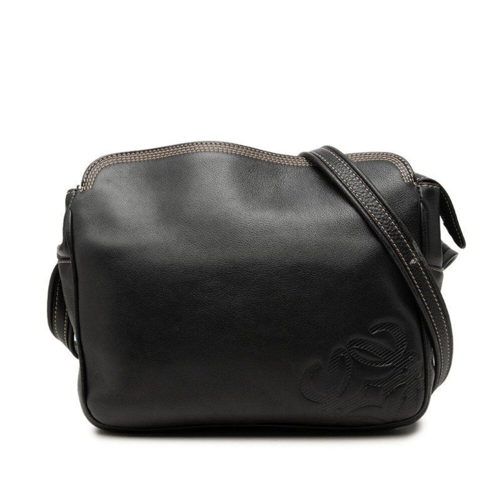 Loewe Anagram Leather Shoulder Bag